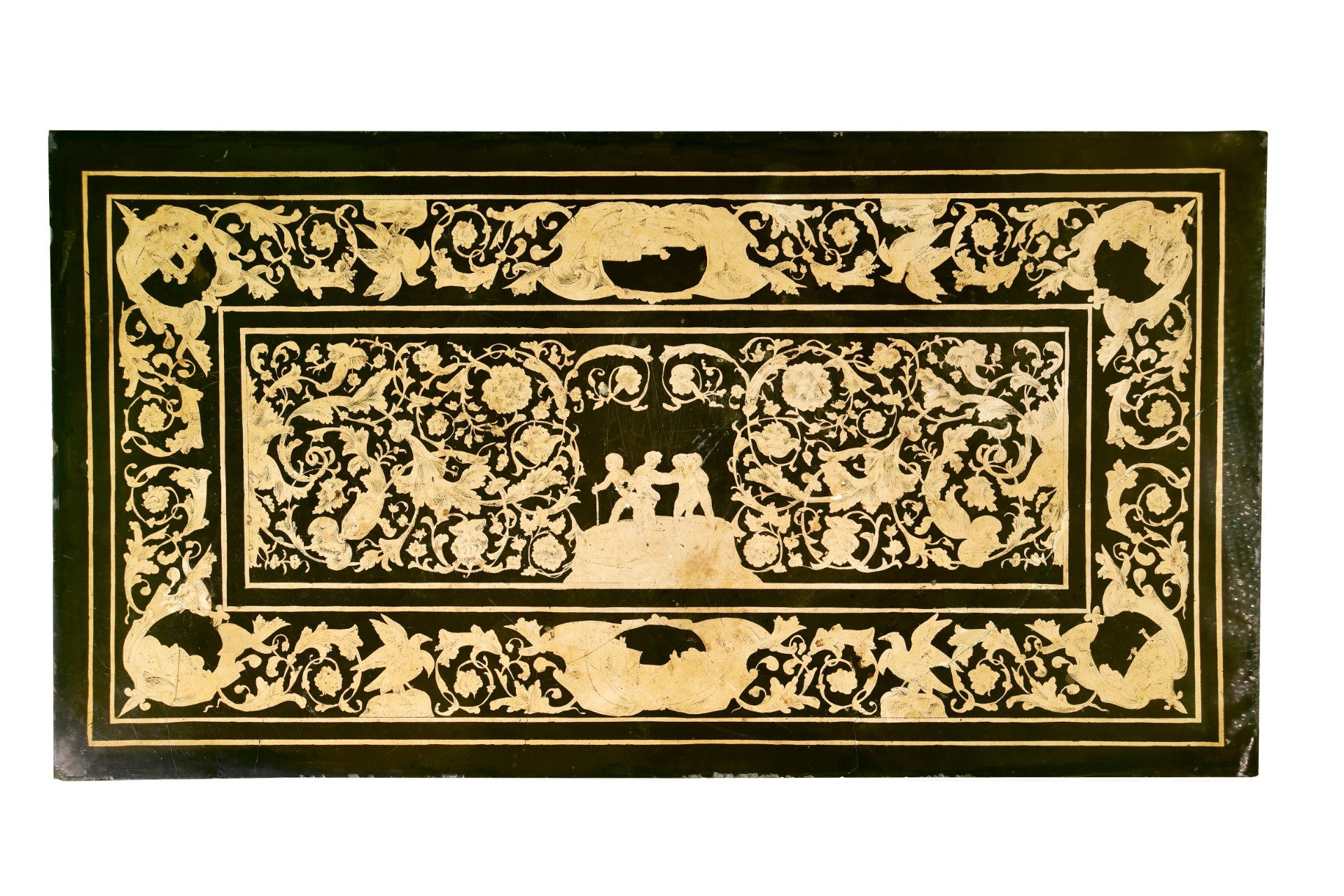 Piano en escayola Carpi Siglo XVII Simone Setti (1615 - 1680)